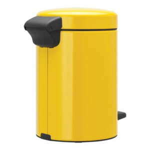 New Icon Step Bin: 3 Ltrs, Daisy Yellow