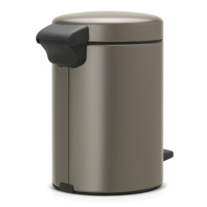 New Icon Step Bin: 3 Ltrs, Platinum