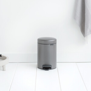 New Icon Step Bin: 3 Ltrs, Platinum