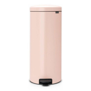 New Icon Step Bin; 30Ltrs, Clay Pink