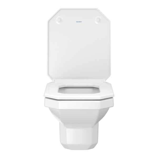 Duravit 1930: Soft Close Toilet Seat + Cover, White