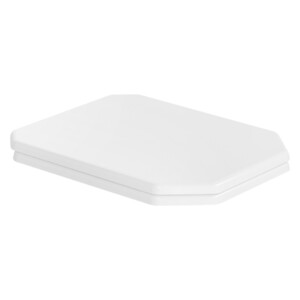 Duravit 1930: Soft Close Toilet Seat + Cover, White