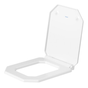 Duravit 1930: Soft Close Toilet Seat + Cover, White