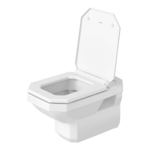 Duravit 1930: Soft Close Toilet Seat + Cover, White