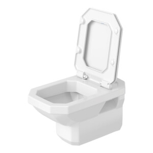 Duravit 1930: Soft Close Toilet Seat + Cover, White