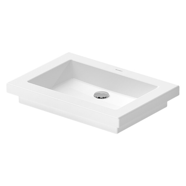 2nd Floor: Over Counter Basin: 58cm, White