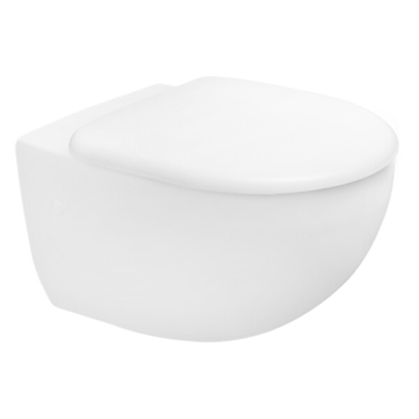 Architec: WC Pan, Wall Hung: 57cm,White