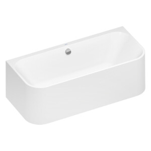 Happy D.2: BathTub+ Panel, (180x80)cm, White