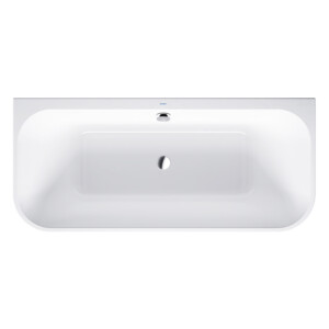 Happy D.2: BathTub+ Panel, (180x80)cm, White