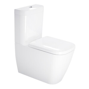 Happy D.2: WC Pan: Close Coupled, White