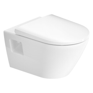 D-Neo: WC Pan: Wall Hung, Rimless: 54cm, White