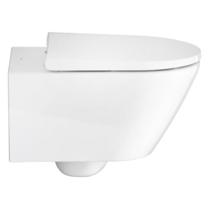 D-Neo: Soft Close Seat Cover + Hinges, White