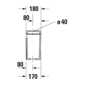 D-Neo: Cistern; Dual Flush, White