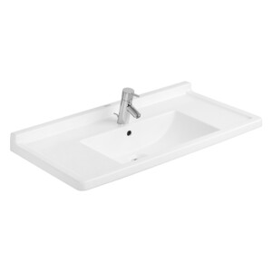 Starck 3: Counter Top Furniture Basin: 85cm, White