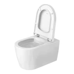 Me by Starck: Rimless WC Pan, Wall Hung; 57cm, White