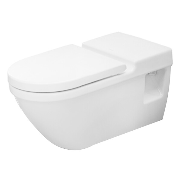 Starck 3: WC Pan Wall Hung Disabled: White