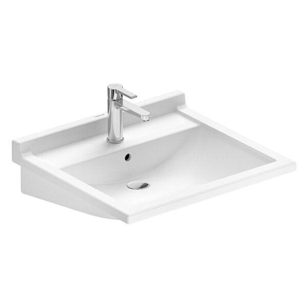 Starck 3: Washbasin Disabled; 60cm, White