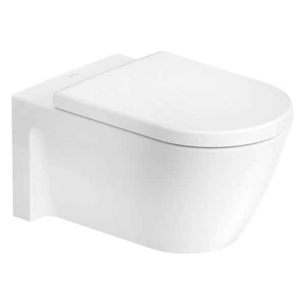 Starck 2: WC Pan Wall Hung; 62cm, White