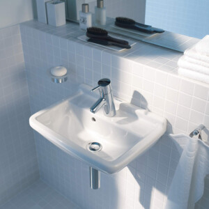 Starck 3: Wash basin; 45cm, White