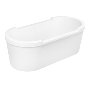 Starck: Oval BathTub; (190x90)cm, White