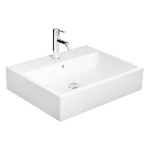 Vero: Washbasin With 1 Tap Hole; 60cm, White