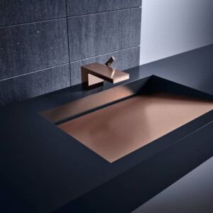 Axor MyEdition 200: Plate For Basin Mixer; Brushed Bronze