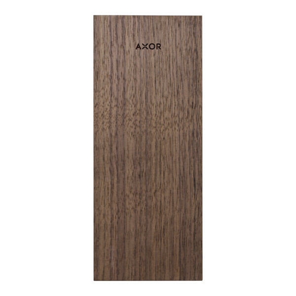 Axor MyEdition 200: Plate For Basin Mixer; Black Walnut