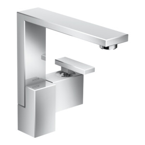 Axor Edge 190: Basin Mixer; Single Lever, Chrome Plated