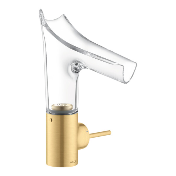 Axor Starck V: Basin Mixer, Single Lever With Glass