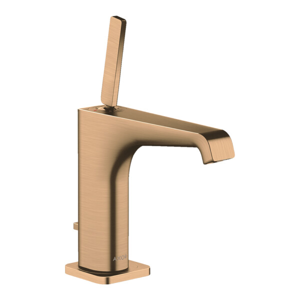 Axor Citterio E 125: Basin Mixer; Single Lever, Brushed Bronze