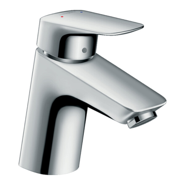 Logis 70: Basin Mixer: Single Lever, no waste, Chrome Plated