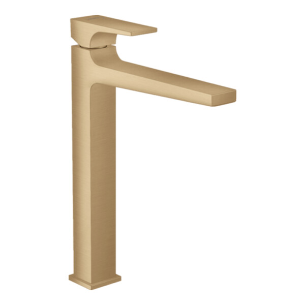 Metropol 260: Basin Mixer With Push-Open Pop Up Waste, Brushed Bronze