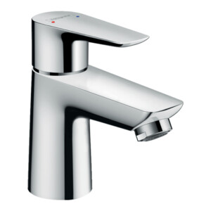 Talis E: Basin Mixer: 80, Single Lever, without waste, Chrome Plated