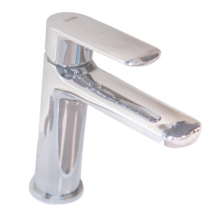 Pearl: Basin Mixer; Single Lever With Pop-Up Waste