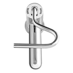 Docol: Push Tap: Delay, Lever: 1/2in, Chrome Plated