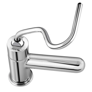 Docol: Push Tap: Delay, Lever: 1/2in, Chrome Plated