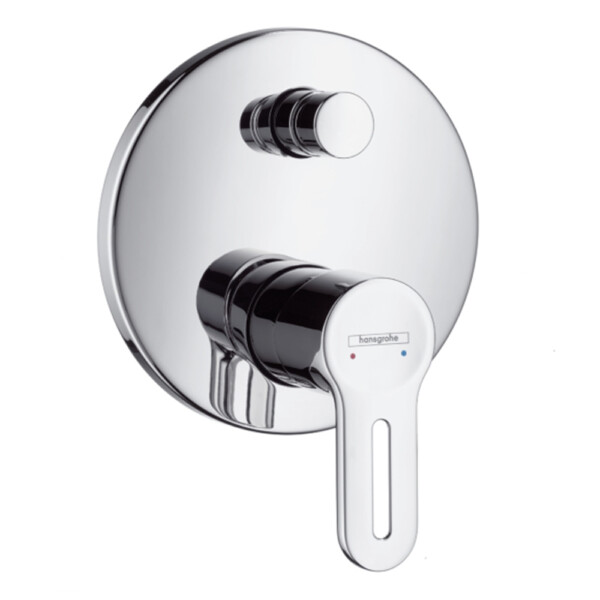 Metropol S: Finish Set, 4-Way, Chrome Plated