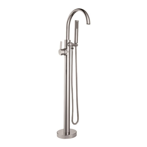 Truda: Freestanding Single Lever Bath-Shower Mixer With Shower Set