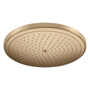 Croma 280: Over Head Shower; 1-Jet; Brushed Bronze