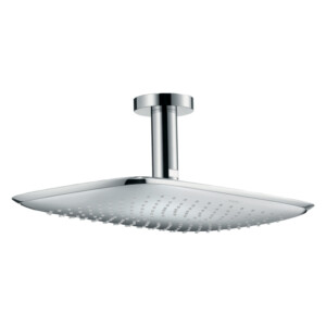 PuraVida: Over head Shower 40cm, Chrome Plated with ceiling connector 10cm