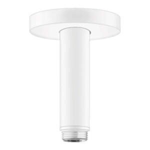 DN15 Ceiling Connector,10cm, Matt White