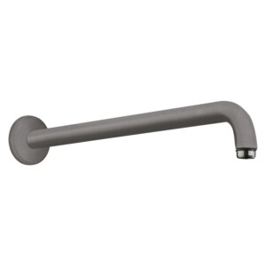 Hansgrohe: Shower Arm DN15; 389mm; Brushed Black Chrome