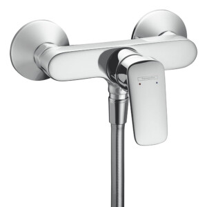 MyCube: Exposed Single Lever Shower Mixer; Chrome Plated