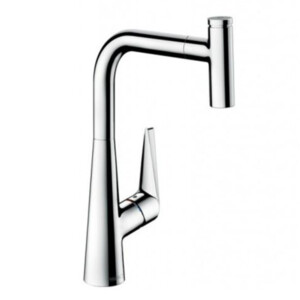 Talis Select S 220: Sink Mixer; Single Lever With Reactable Spout Chrome Plated