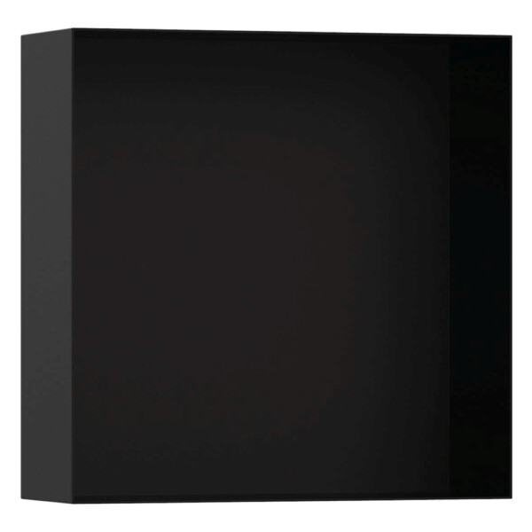 Hansgrohe: Xtrastoris Minimalistic: Wall Niche With Open Frame; (30x30x10)cm, Matt Black