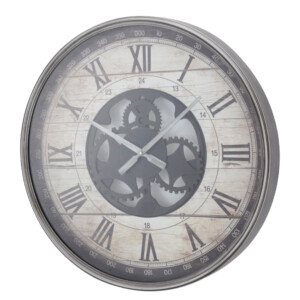 Remington WWall Clock 23.5" ; (60x6.5x60)cm, Brown