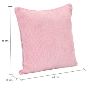 Sira-M Cushion; (45x45x10)cm, Pink