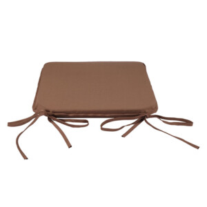 Oridie Seat Pad; (36x37x3)cm, Brown