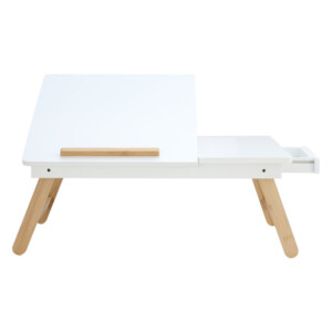 Manabo Folding Multipurpose Table; (55x34x24)cm, White