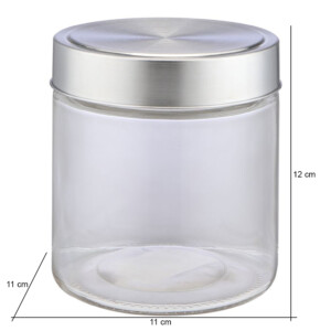 Tomii Canister With Lid; 800ml, Clear